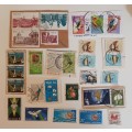 Box of South Afican stamps most from 1960s-1980s (large collection)