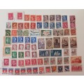 pack of stamps from France