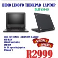 Demo Lenovo Thinkpad I5 Laptop T430