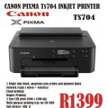 Canon PIXMA TS704 A4 Wi-Fi Inkjet Printer w/Disc Printing