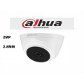 Dahua 2MP 2.8MM Lens Dome Camera With 20M IR Distance (DH-HAC-T1A21P-2.8)
