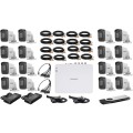 Hikvision 16Ch 2MP Bullet Kit With 20M Ready-Made Cables (NO HARD DRIVE)