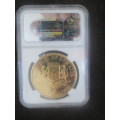 2000 Gilt Somalia 250 Shilling - Nelson Mandela - MS68 (The Kleynhans Collection)
