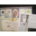 2001 MANDELA UK BENHAM COIN COVER LIMITED EDITION WITH SOMALIA 25 SHILLING COIN SEALED.