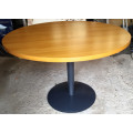 ROUND CONFERENCE TABLE - LIGHT OAK