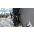 Plasma TV Stand Black - Good condition Collections only