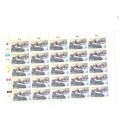 4 X RSA CONTROL BLOCKS OF 25 MINT STAMPS EACH SEE PICS!!!