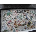 1000 X  UNITED STATES OF AMERICA USED STAMPS OFF PAPER SEE PICS!!!