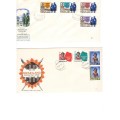 4 X SWAZILAND FDC`S 1967,1968 SEE PICS!!!