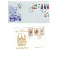 6 X ROYALTY FIRST DAY COVERS SEE PICS!!!