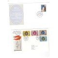 6 X ROYALTY FIRST DAY COVERS SEE PICS!!!