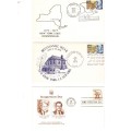 6 X UNITED STATES OF AMERICA FDC`S SEE PICKS!!!