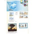 1 x SWA AND 3 x NAMIBIA  FIRST DAY COVERS see pics!!!