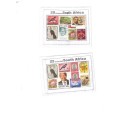 RSA 2 X PACKETS OF 25 EACH ASSORTED USED STAMPS SEE PICS!!!!