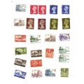 59 X GREAT BRITIAN AND ROYALTY USED STAMPS SOME HIGH VALUES SEE PICS!!!!