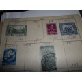 59 X ROMANIA USED STAMPS GOOD VALUE SEE PICS!!!!