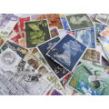 170 GREAT BRITAIN USED OFF PAPER STAMPS GREAT VALUE SEE PICS