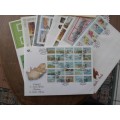 20 X LARGE FIRST DAY COVERS RSA AND SA HOMELAND SEE PICS