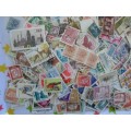 800 X WORLD OFF PAPER USED STAMPS GREAT LOT SEE PICS