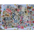 300 X UNITED STATES OF AMERICA USED OFF PAPER STAMPS GREAT LOT SEE PICS