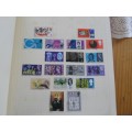 LARGE ALBUM MIXED WORLD STAMPS NEAT LOT NOT ALL PAGES SCANNED SEE PICS