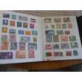 ALBUM MIXED WORLD STAMPS USED AND MINT  MANDELA HIGH VALUE INCLUDED SEE PICS