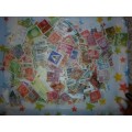 400 X GERMAN STAMPS USED OFF PAPER SEE PICS