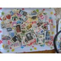 240 X UNITED STATES OF AMERICA USED STAMPS OFF PAPER NEAT LOT SEE PICS