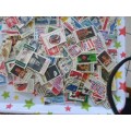 350 X MIXED WORLD STAMPS OFF PAPER VERY NEAT LOT SEE PICS
