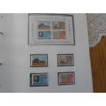 FILE RHODESIA MINT STAMPS ONLY SOME PAGES SCANNED SEE PICS