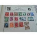ALBUM WORLD STAMPS USED INCLUDES 4 X GB PENNY REDS NOT ALL PAGES SCANNED SEE PICS