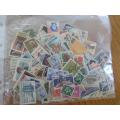 MIXED WORLD STAMPS OFF PAPER SEE PICS