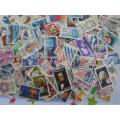UNITED STATES OF AMERICA 230  X USED STAMPS OFF PAPER VERY NEAT LOT SEE PICS