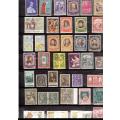 ITALY POSTE VATICANE 124 X MINT AND USED STAMPS GOOD VALUE HERE SEE PICS