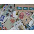 1000 X MIXED WORLD USED STAMPS ON PAPER NEAT LOT GOOD VALUE SEE PICS