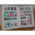 ALBUM SPAIN USED STAMPS VERY NEAT LOT SEE PICS