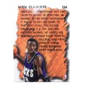 1996-97 Fleer NBA Basketball Hardwood Leader Vin Baker #134 Insert