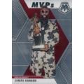 2019-2020 Panini Mosaic James Harden MVP Insert #296