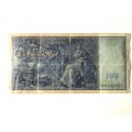 1910 Germany 100 Mark Green Series Reich bank note