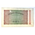 1923 20000 Mark Bank Note Germany