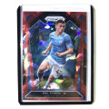 2020-21 Panini Prizm Premier League Phil Foden Red Cracked Ice, Manchester City