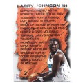 1996-97 Fleer nba basketball Hardwood leader Larry Johnson   #122 Insert