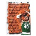 1996-97 Fleer nba basketball Hardwood leader Dino Radja #121 Insert