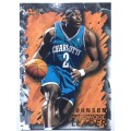 1996-97 Fleer nba basketball Hardwood leader Larry Johnson   #122 Insert