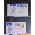 RSA 1st day covers -  1st series  no 1 - 39 in file  (full set)