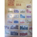 RSA - 1st day covers -  4th series  no 1 - 26  (39 covers)