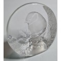 Mats Jonasson glass ornament
