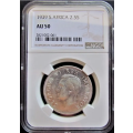 Union of South Africa 2/6 Half Crown 1939 - NGC AU50