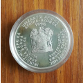 RSA Proof Silver R2 Crown of 1996  AFCON
