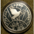 RSA Proof Silver R2 Crown of 1995   Peace